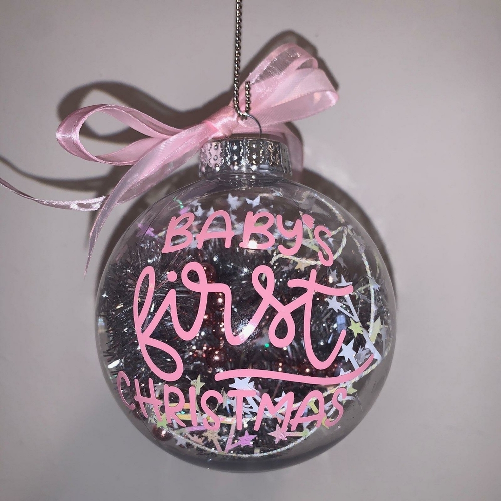 Baby first christmas Bulbs
